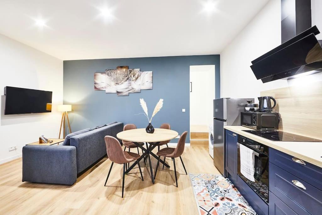 Rb-0G - Appartement F3 Au Rdc Tout Equipe Pour 1 A 5 Pers Mulhouse Exterior foto